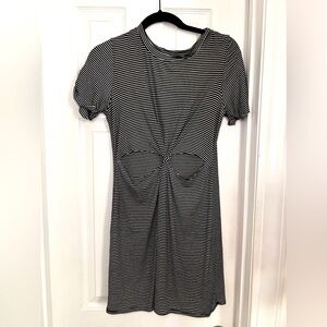 Cut out tshirt dress